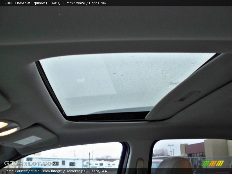 Summit White / Light Gray 2008 Chevrolet Equinox LT AWD