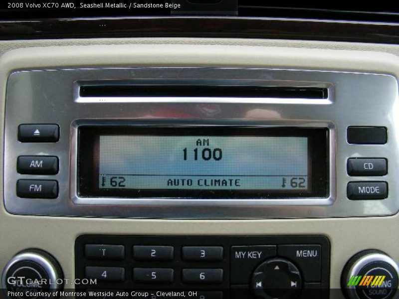 Seashell Metallic / Sandstone Beige 2008 Volvo XC70 AWD