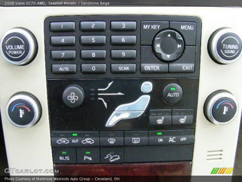 Seashell Metallic / Sandstone Beige 2008 Volvo XC70 AWD
