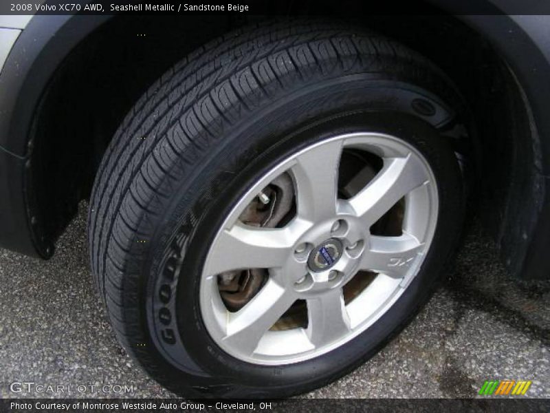 Seashell Metallic / Sandstone Beige 2008 Volvo XC70 AWD