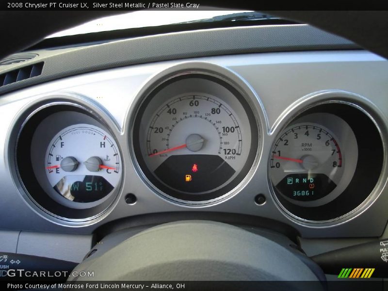 Silver Steel Metallic / Pastel Slate Gray 2008 Chrysler PT Cruiser LX