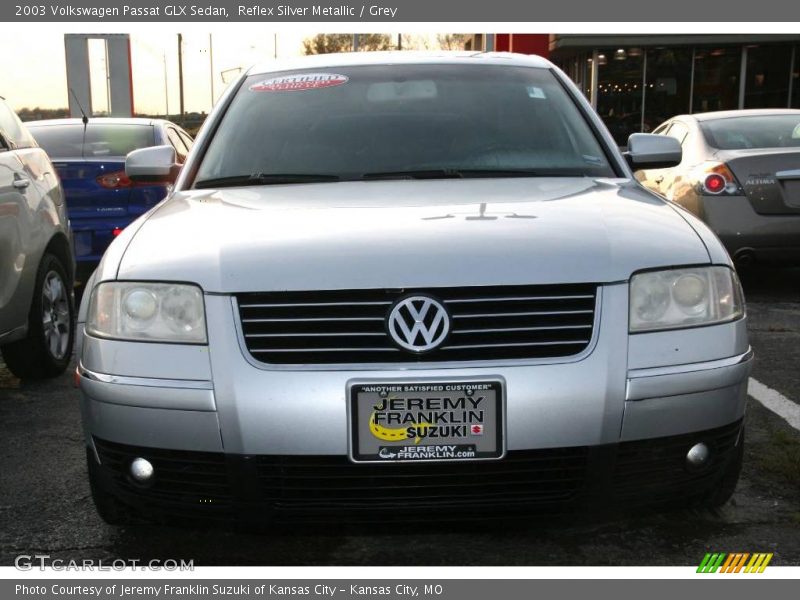 Reflex Silver Metallic / Grey 2003 Volkswagen Passat GLX Sedan