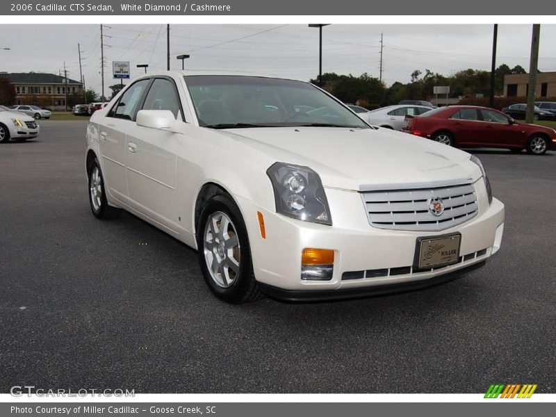 White Diamond / Cashmere 2006 Cadillac CTS Sedan