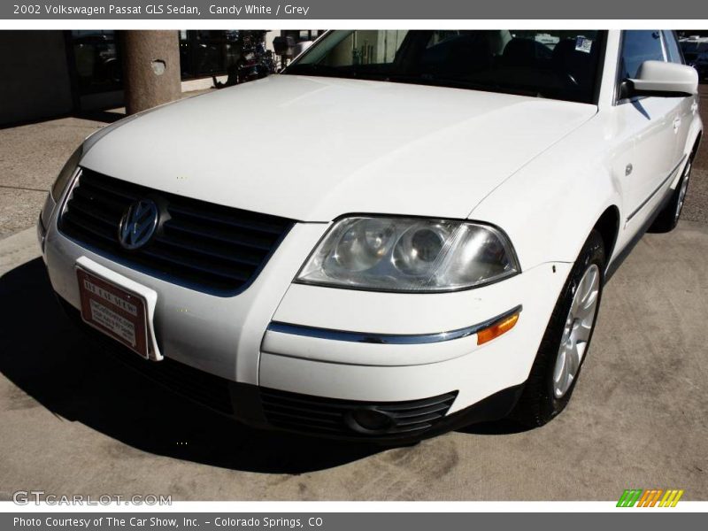 Candy White / Grey 2002 Volkswagen Passat GLS Sedan