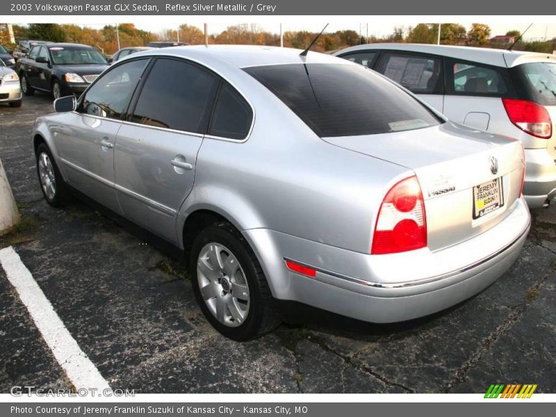 Reflex Silver Metallic / Grey 2003 Volkswagen Passat GLX Sedan