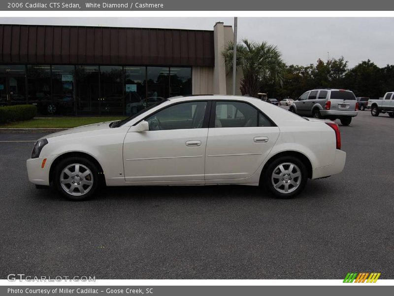 White Diamond / Cashmere 2006 Cadillac CTS Sedan