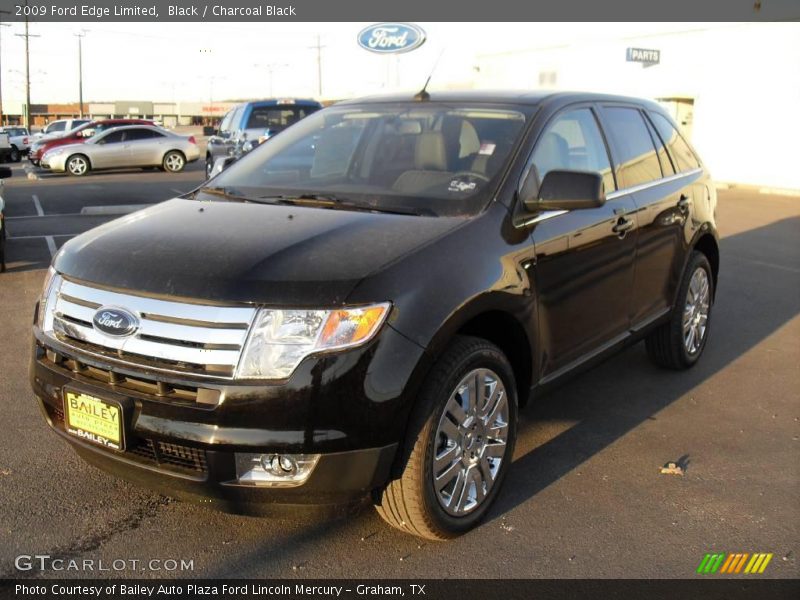 Black / Charcoal Black 2009 Ford Edge Limited