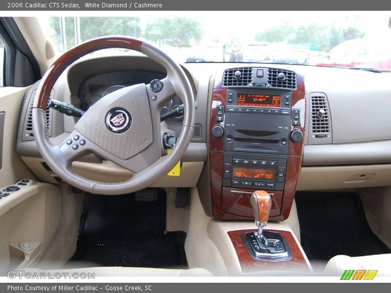 White Diamond / Cashmere 2006 Cadillac CTS Sedan