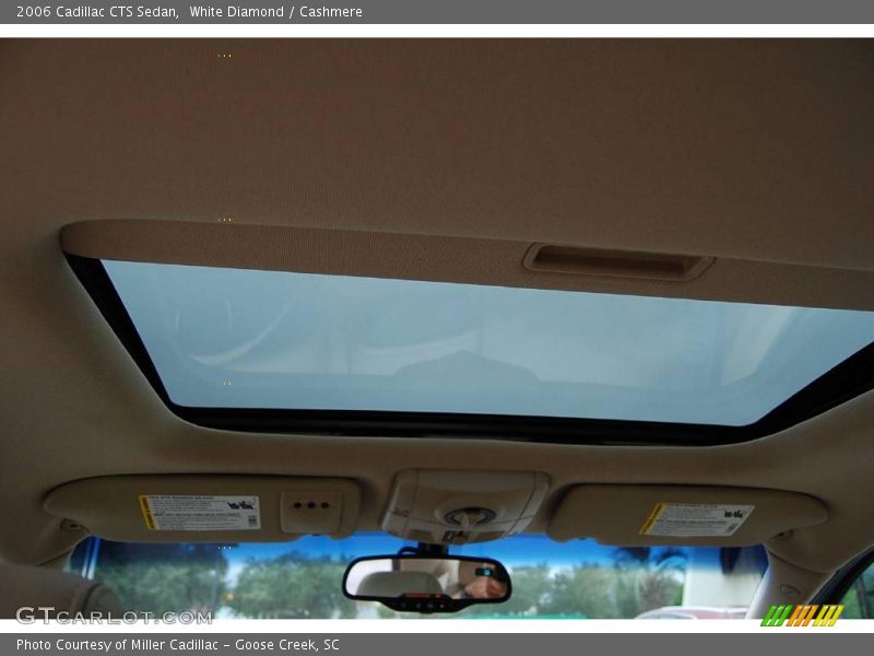 White Diamond / Cashmere 2006 Cadillac CTS Sedan