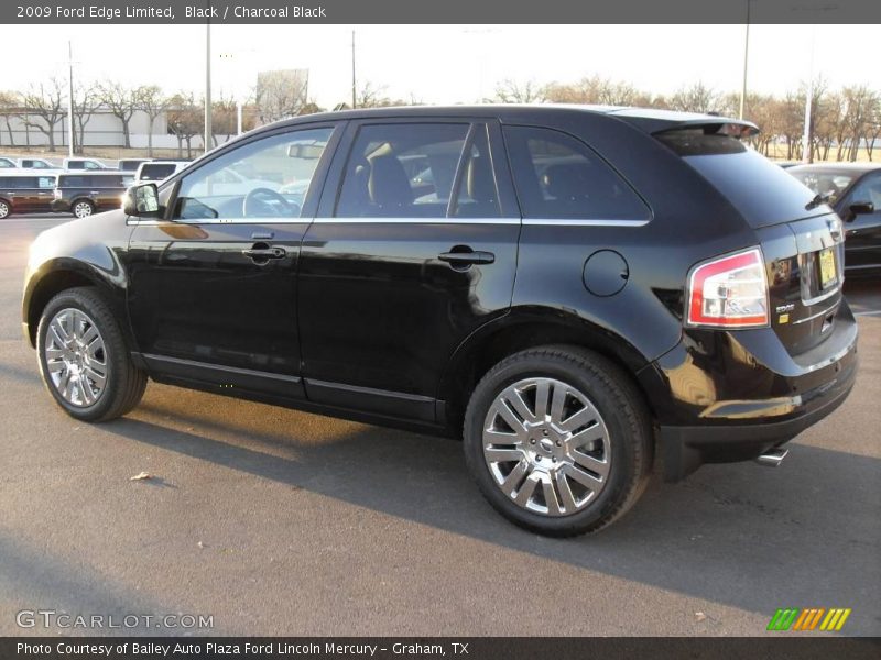 Black / Charcoal Black 2009 Ford Edge Limited