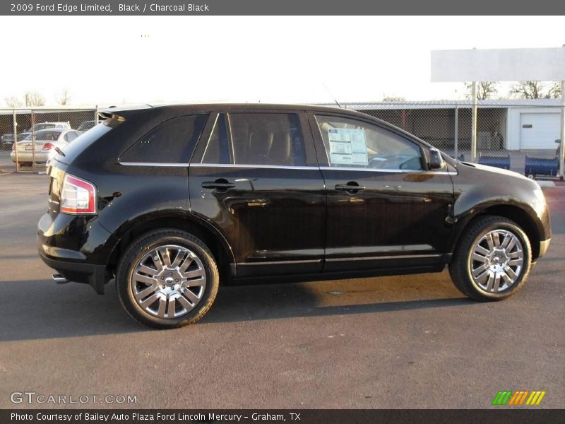 Black / Charcoal Black 2009 Ford Edge Limited