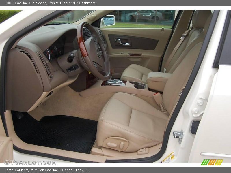 White Diamond / Cashmere 2006 Cadillac CTS Sedan