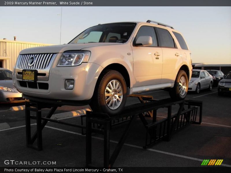 White Suede / Stone 2009 Mercury Mariner Premier