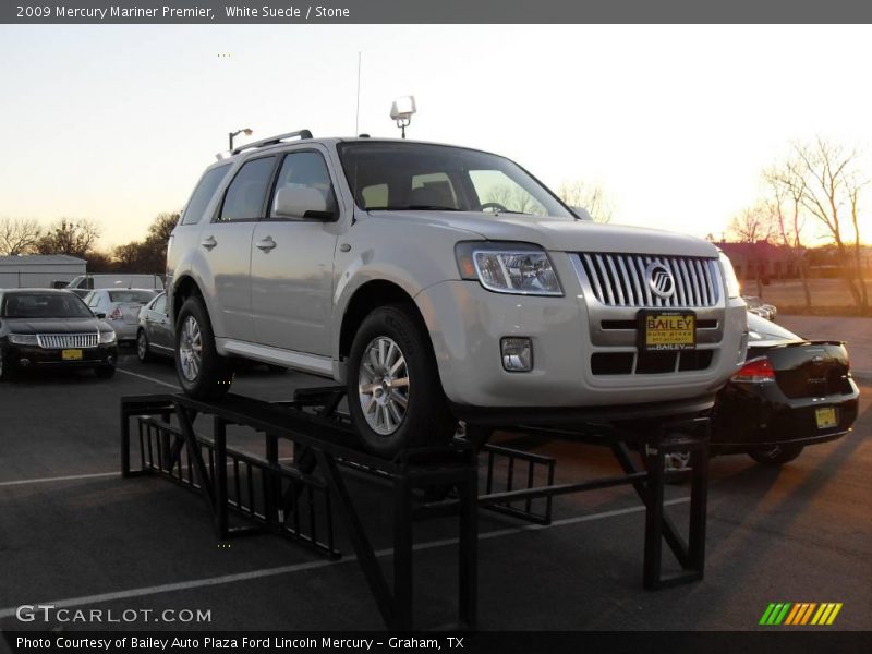 White Suede / Stone 2009 Mercury Mariner Premier