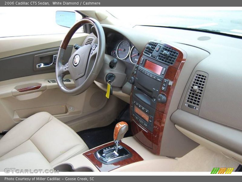 White Diamond / Cashmere 2006 Cadillac CTS Sedan