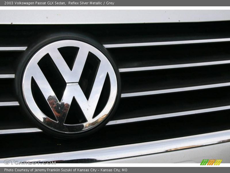 Reflex Silver Metallic / Grey 2003 Volkswagen Passat GLX Sedan