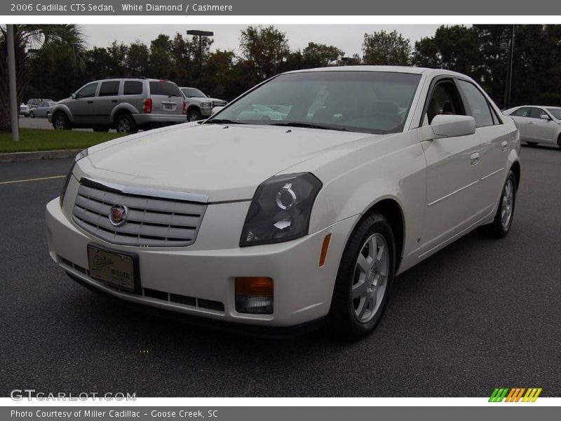 White Diamond / Cashmere 2006 Cadillac CTS Sedan