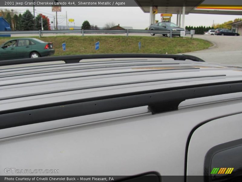 Silverstone Metallic / Agate 2001 Jeep Grand Cherokee Laredo 4x4