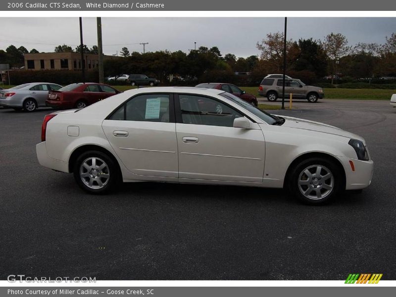 White Diamond / Cashmere 2006 Cadillac CTS Sedan