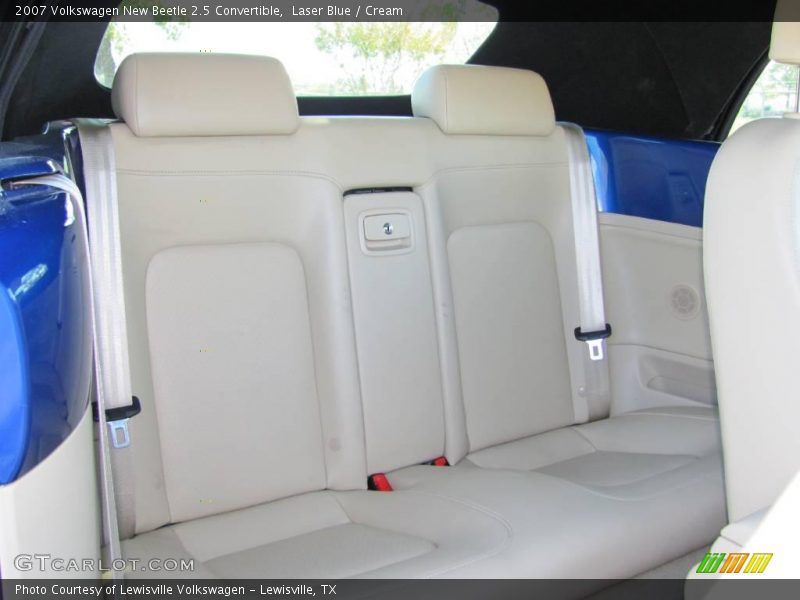Laser Blue / Cream 2007 Volkswagen New Beetle 2.5 Convertible