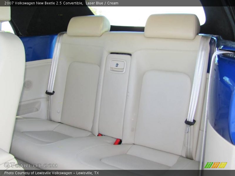 Laser Blue / Cream 2007 Volkswagen New Beetle 2.5 Convertible