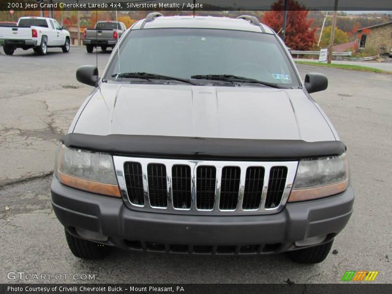 Silverstone Metallic / Agate 2001 Jeep Grand Cherokee Laredo 4x4