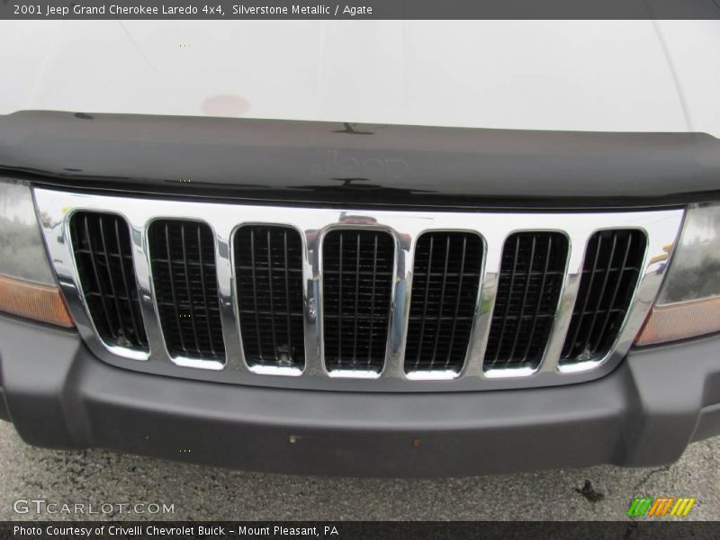 Silverstone Metallic / Agate 2001 Jeep Grand Cherokee Laredo 4x4