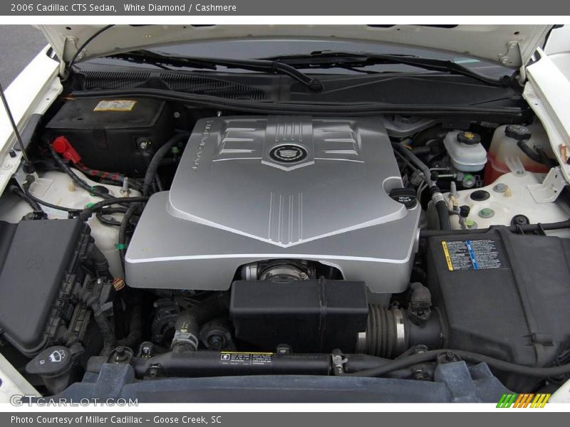 White Diamond / Cashmere 2006 Cadillac CTS Sedan