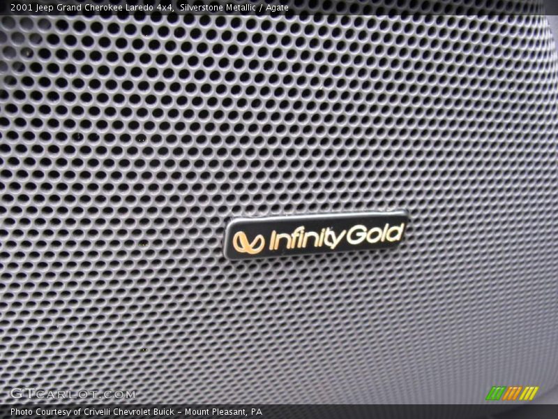 Silverstone Metallic / Agate 2001 Jeep Grand Cherokee Laredo 4x4