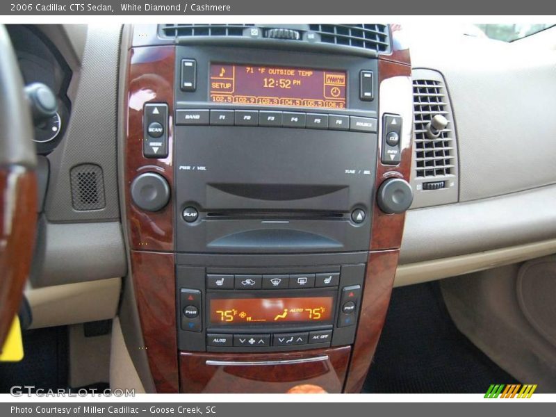 White Diamond / Cashmere 2006 Cadillac CTS Sedan