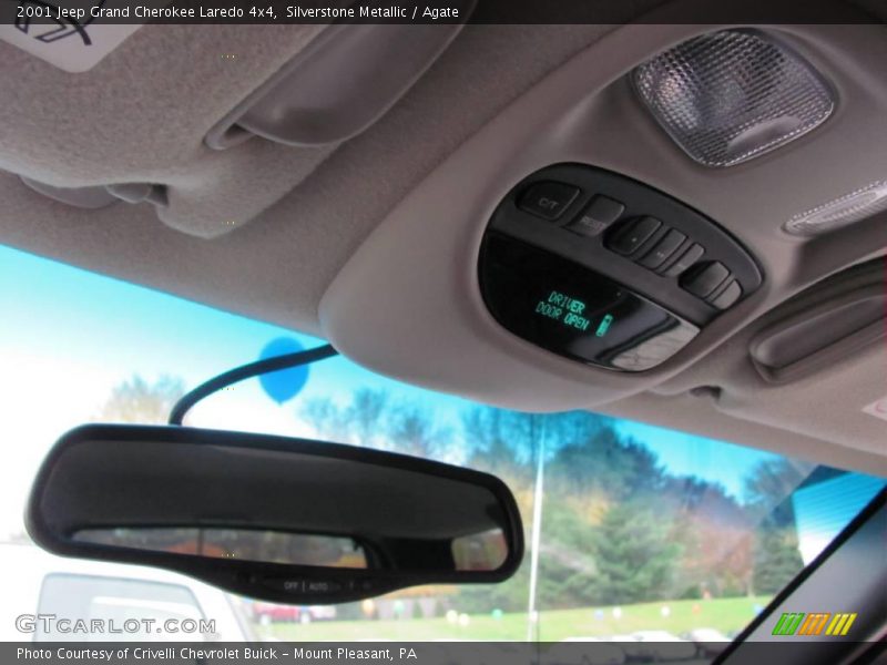 Silverstone Metallic / Agate 2001 Jeep Grand Cherokee Laredo 4x4