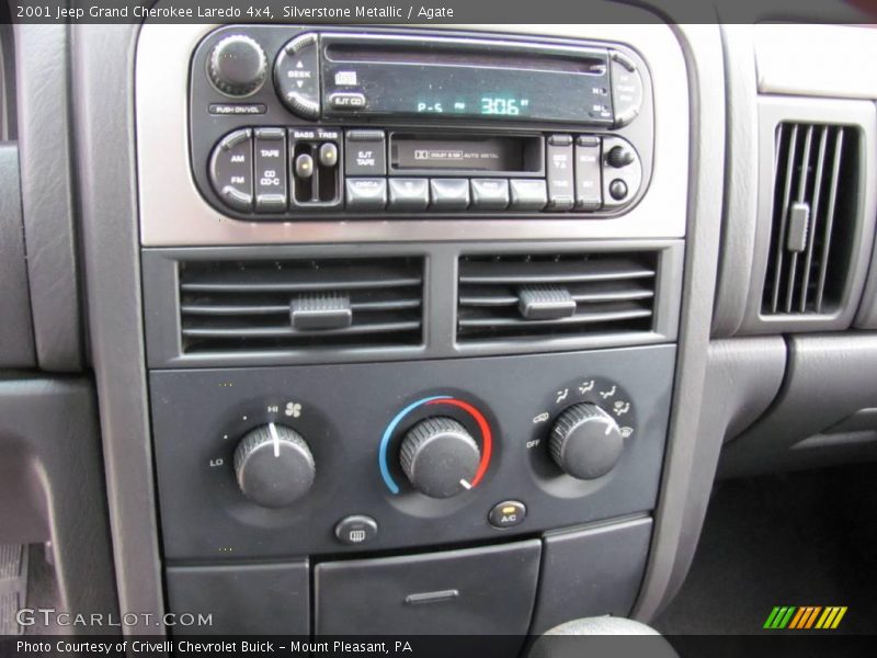Silverstone Metallic / Agate 2001 Jeep Grand Cherokee Laredo 4x4