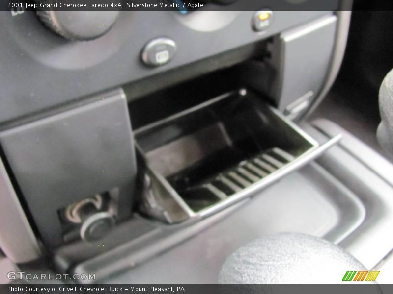 Silverstone Metallic / Agate 2001 Jeep Grand Cherokee Laredo 4x4