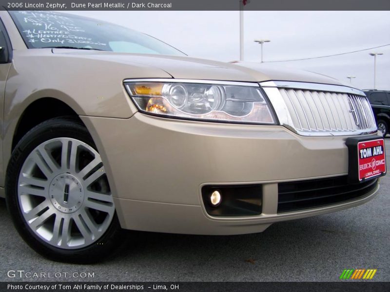 Dune Pearl Metallic / Dark Charcoal 2006 Lincoln Zephyr