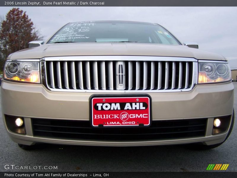Dune Pearl Metallic / Dark Charcoal 2006 Lincoln Zephyr