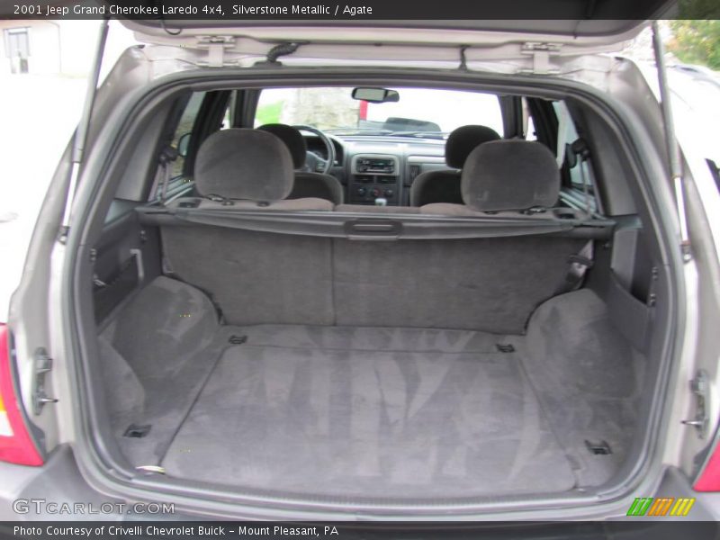 Silverstone Metallic / Agate 2001 Jeep Grand Cherokee Laredo 4x4