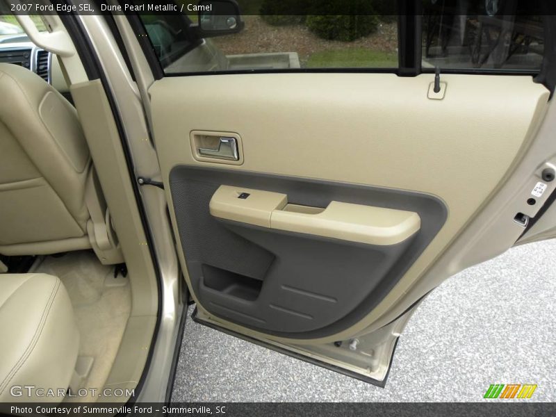 Dune Pearl Metallic / Camel 2007 Ford Edge SEL