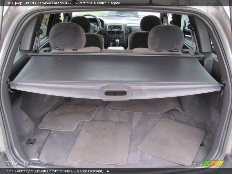Silverstone Metallic / Agate 2001 Jeep Grand Cherokee Laredo 4x4
