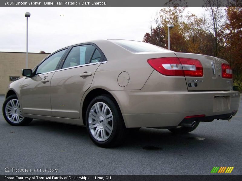 Dune Pearl Metallic / Dark Charcoal 2006 Lincoln Zephyr