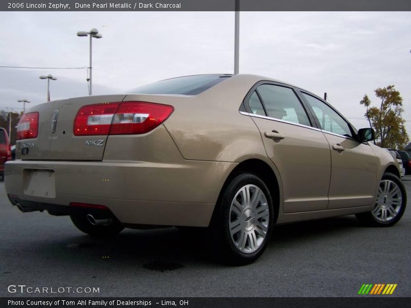 Dune Pearl Metallic / Dark Charcoal 2006 Lincoln Zephyr