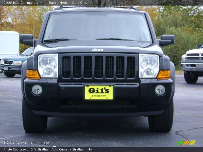 Black / Medium Slate Gray 2006 Jeep Commander 4x4