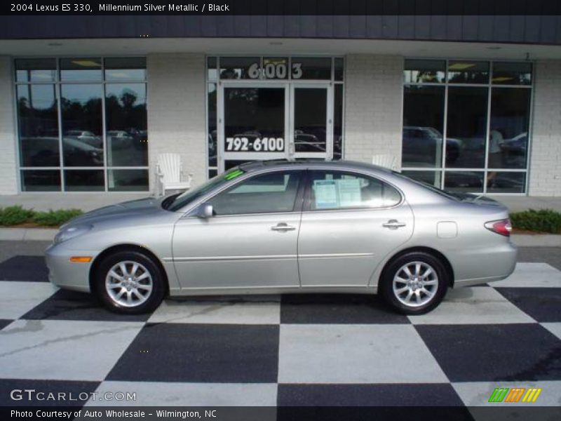 Millennium Silver Metallic / Black 2004 Lexus ES 330