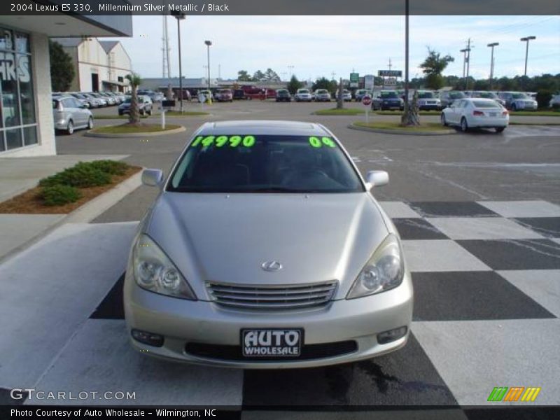 Millennium Silver Metallic / Black 2004 Lexus ES 330