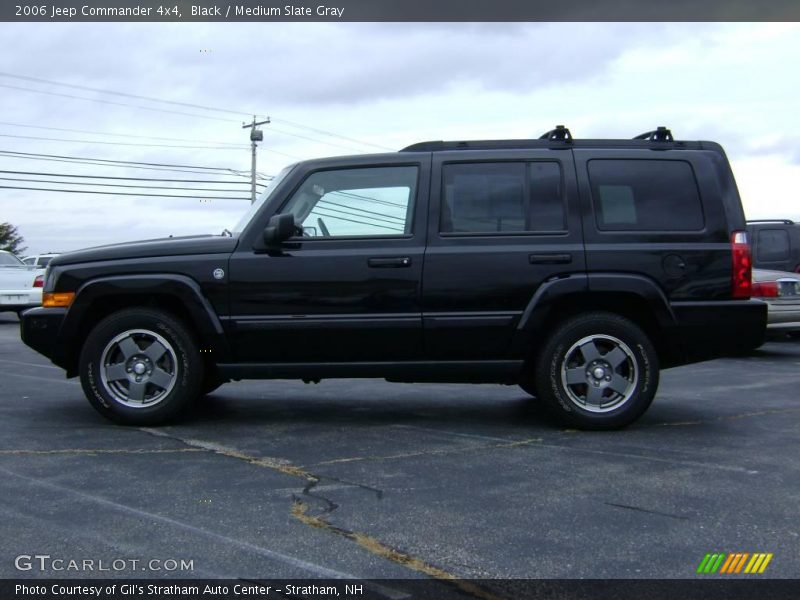 Black / Medium Slate Gray 2006 Jeep Commander 4x4