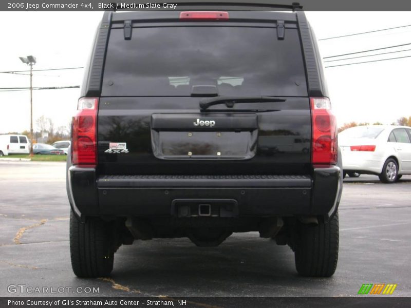Black / Medium Slate Gray 2006 Jeep Commander 4x4
