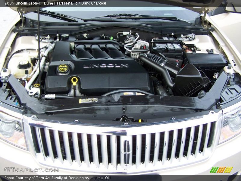 Dune Pearl Metallic / Dark Charcoal 2006 Lincoln Zephyr
