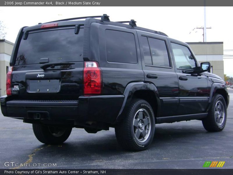 Black / Medium Slate Gray 2006 Jeep Commander 4x4