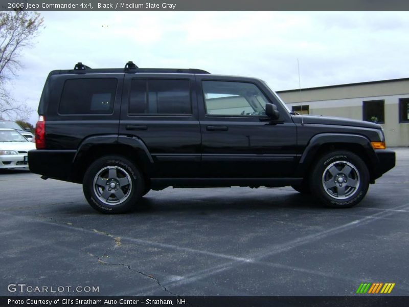 Black / Medium Slate Gray 2006 Jeep Commander 4x4