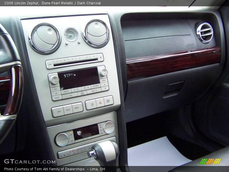 Dune Pearl Metallic / Dark Charcoal 2006 Lincoln Zephyr