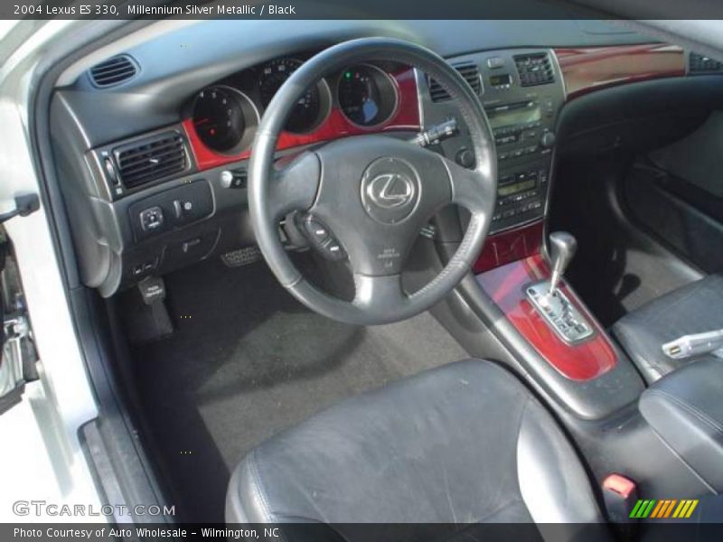 Millennium Silver Metallic / Black 2004 Lexus ES 330